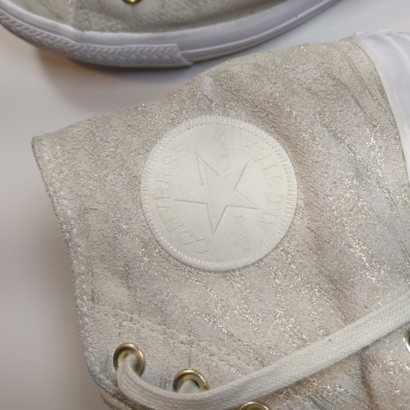 Converse all star hi shimmer shoes - Picture 7 of 7